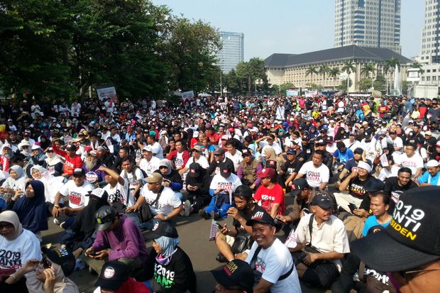 Aksi #2019GantiPresiden,...