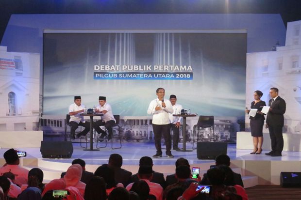 Debat Pilgub Sumut,...