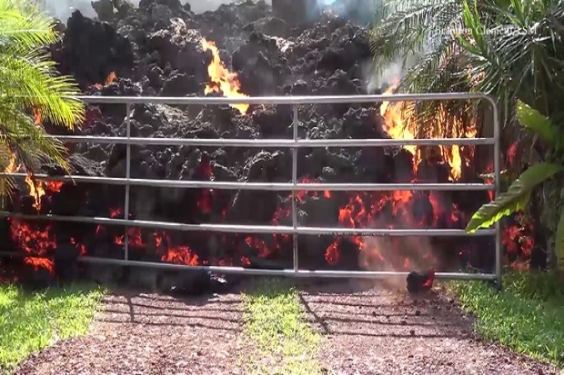 Horornya Lava Gunung...
