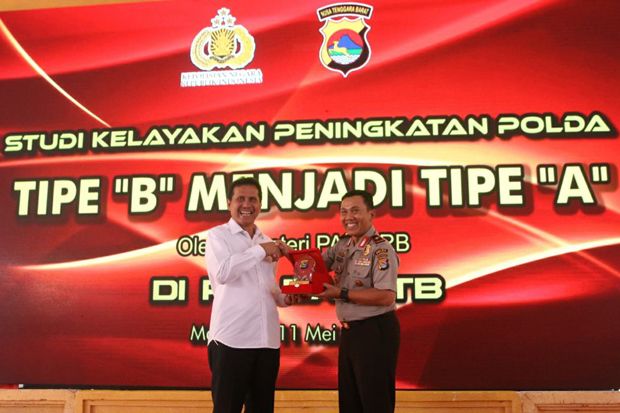 Polda NTB Jalani Uji...
