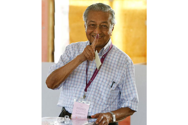 Kemenangan Mahathir...