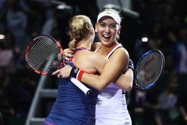 Pertemuan Ketiga Babos/Mladenovic-Makarova/Vesnina...