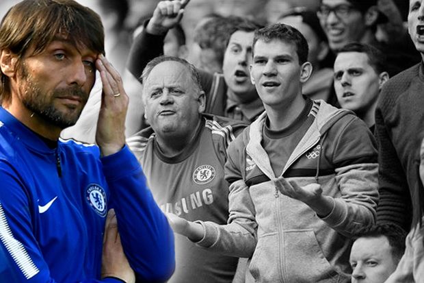 Fans Chelsea Minta Conte...