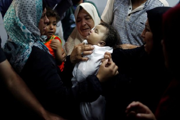 Lila, Bayi 8 Bulan Palestina...