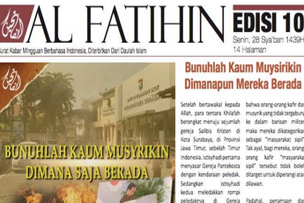 Al-Fatihin, Surat Kabar...
