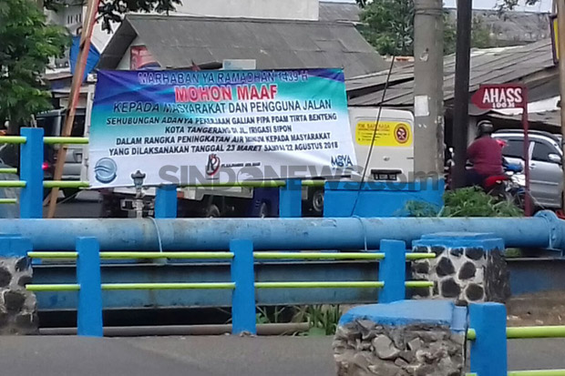 Pemasangan Pipa Ganggu...