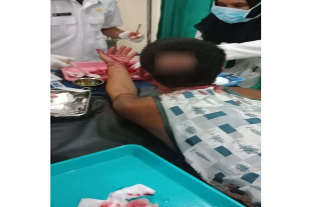 Dua Korban Pembacokan...