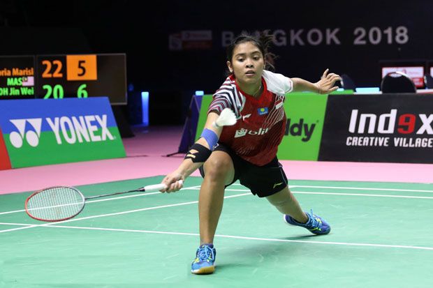 Gregoria Cetak Poin...