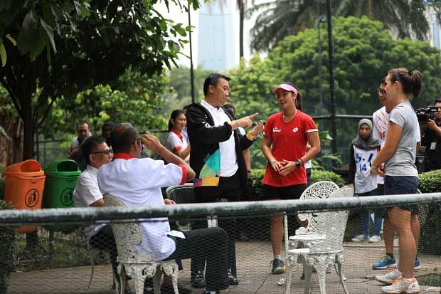 Petenis Putri Curhat...