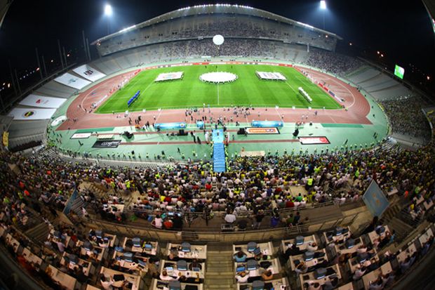 Ataturk Olympic Stadium...