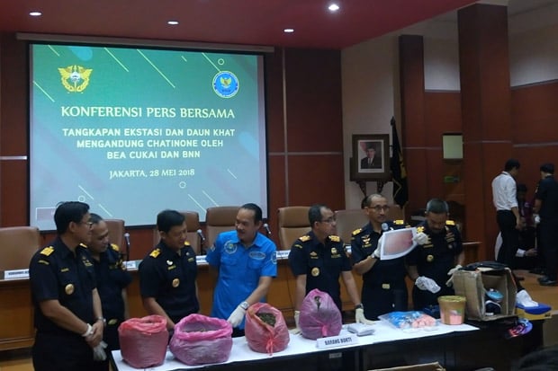 Bea Cukai dan BNN Gagalkan...