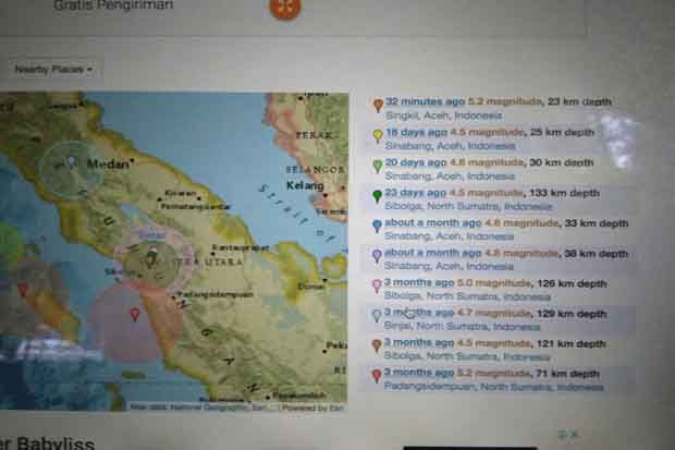Gempa 5,2 SR Guncang...