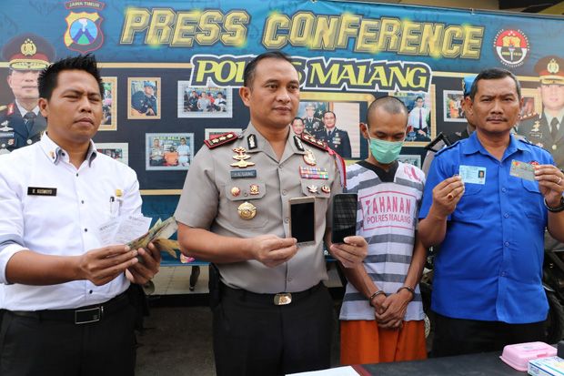 Polres Malang Libas...