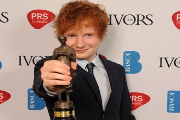 Ed Sheeran Raih Penghargaan...