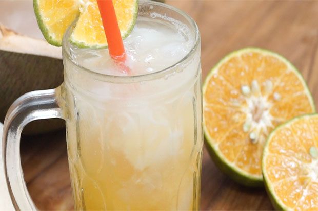 Es Kelapa Jeruk Segarkan...