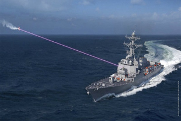 Dipamerkan, Laser Silent...