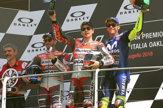 Jorge Lorenzo : Tak...