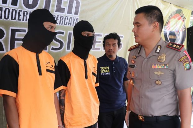 Polisi Ringkus Dua Pelaku...
