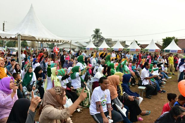 Kampanye di Bojong Gede,...