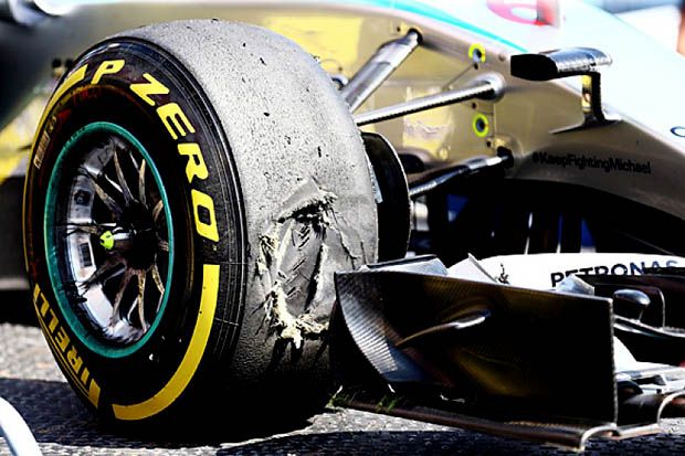 Ukuran Ban Formula 1...