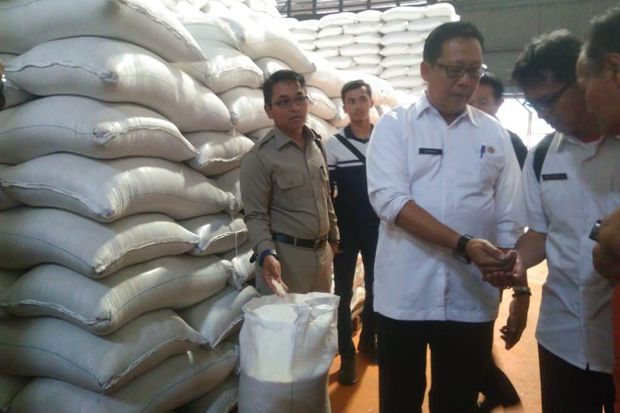 Stok Beras di Cimahi...