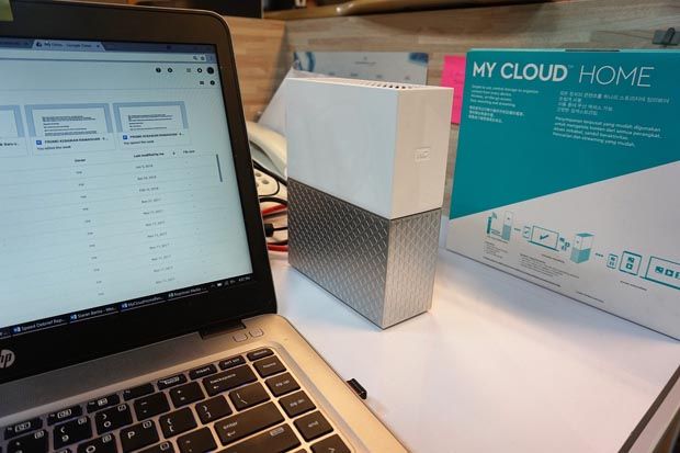 WDC My Cloud Home, Saat...