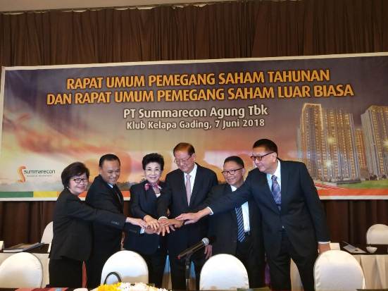 Summarecon Catat Prapenjualan...