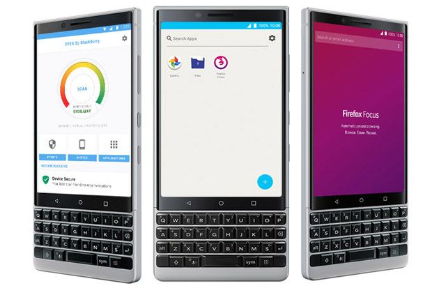 Resmi, BlackBerry KEY2...