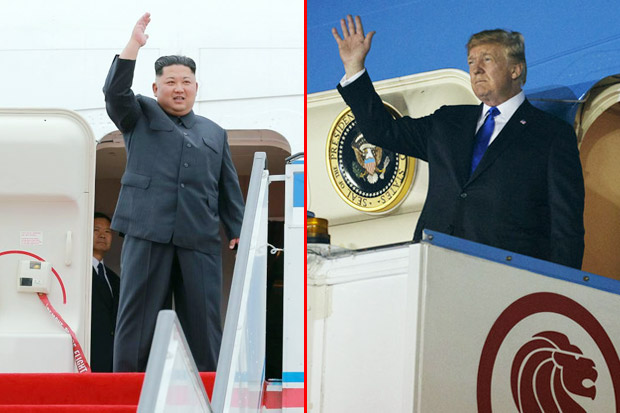 Jong-un dan Trump Akan...
