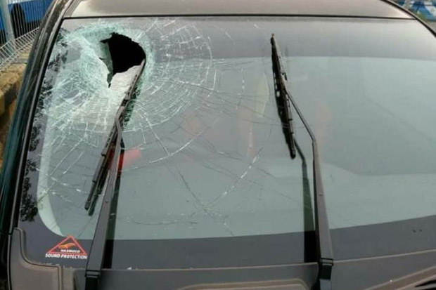 Mobil Brigjen TNI Jadi...