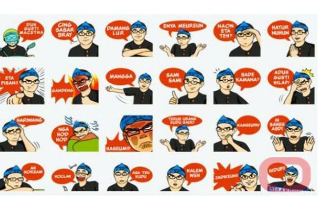 Komunikasi dengan Stiker,...