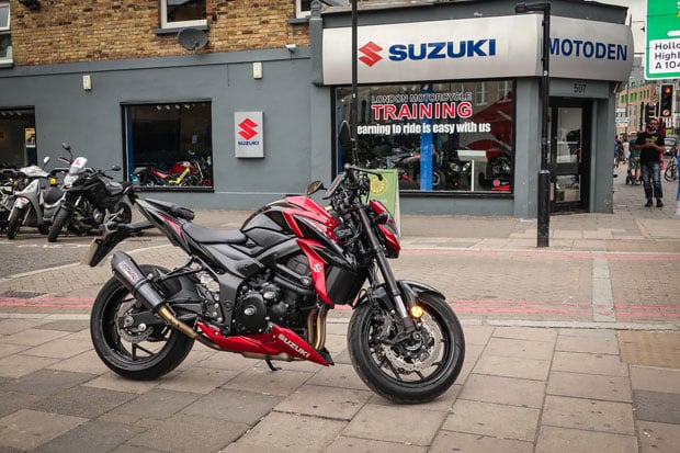 Kehadiran Suzuki GSX-S750...