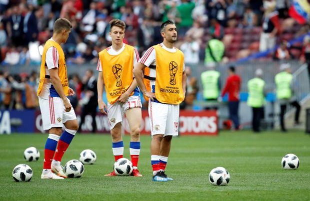 Susunan Pemain Rusia...
