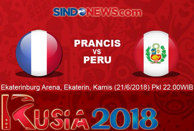 Preview Prancis vs Peru:...