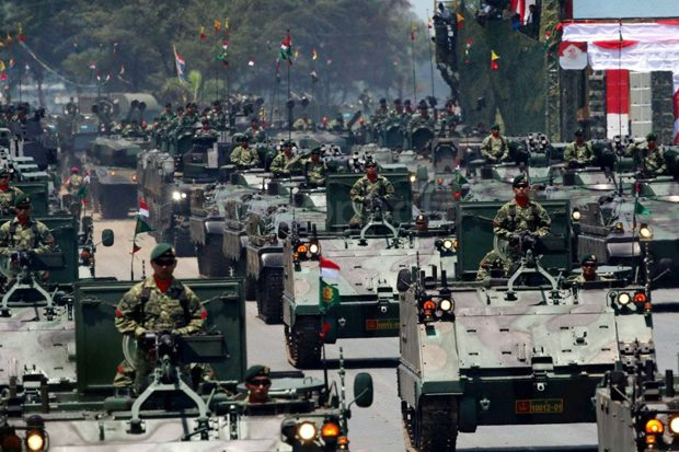 Terkuat di ASEAN, Militer...