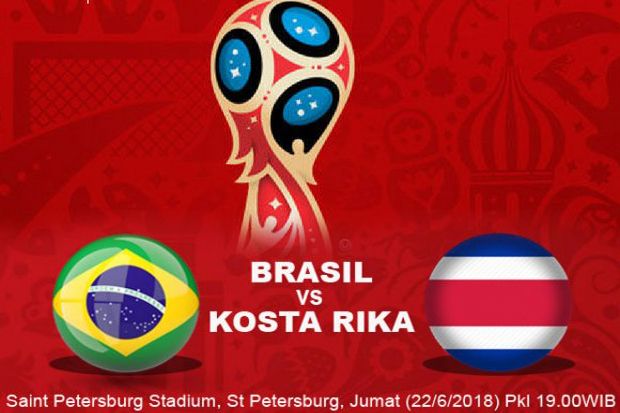 Susunan Pemain Brasil...