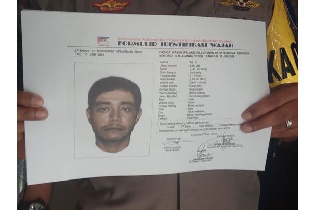 Polisi Sebar Sketsa...