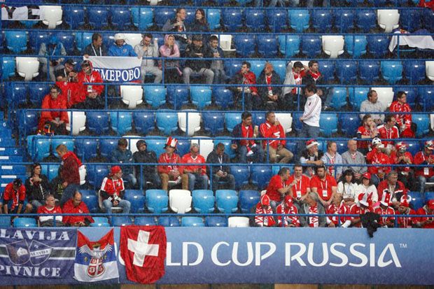 Susunan Pemain Serbia...