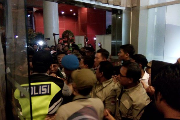 Para pendukung Paslon...