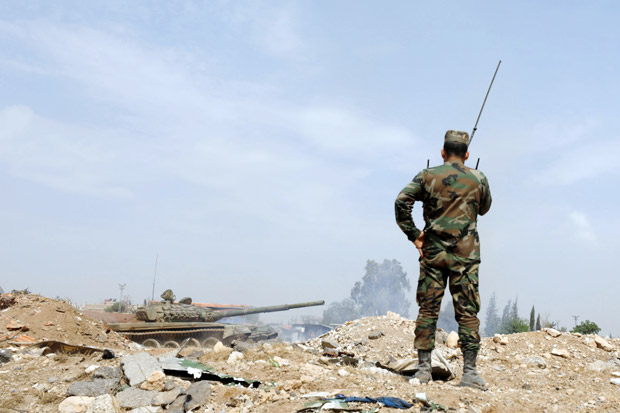 Assad Serang Zona Gencatan...