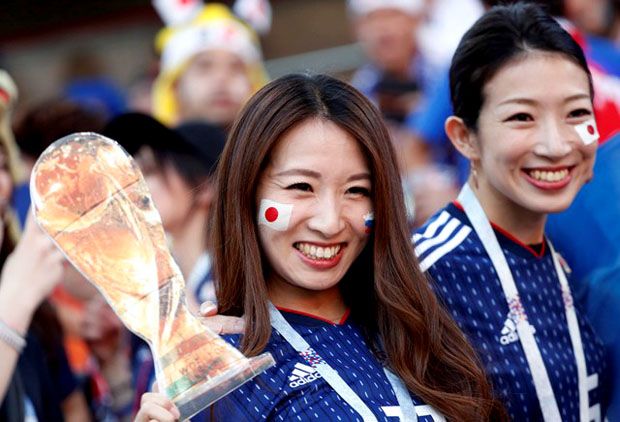 Susunan Pemain Jepang...