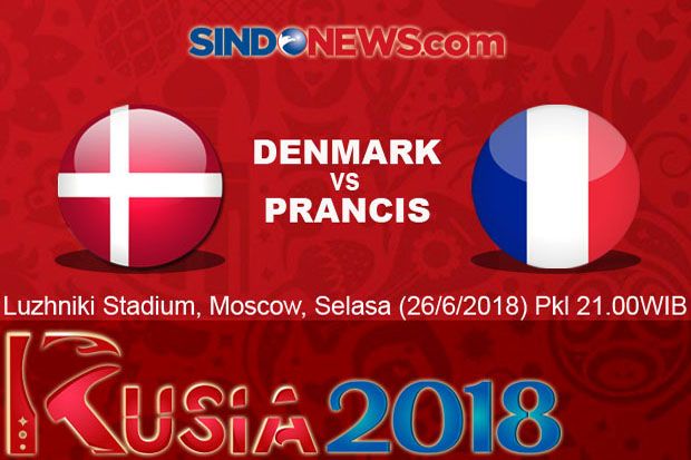 Preview Denmark vs Prancis:...