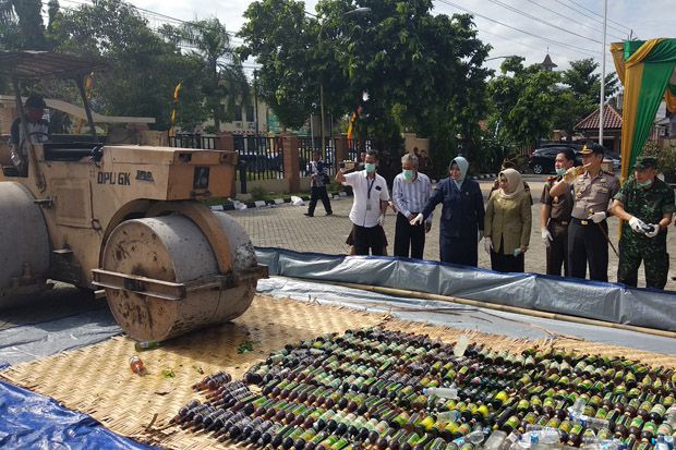 Kejari Gunungkidul Musnahkan...