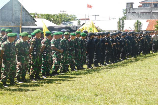 Ribuan Pasukan Gabungan...