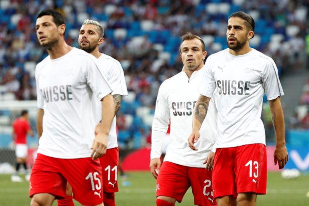 Susunan Pemain Swiss...