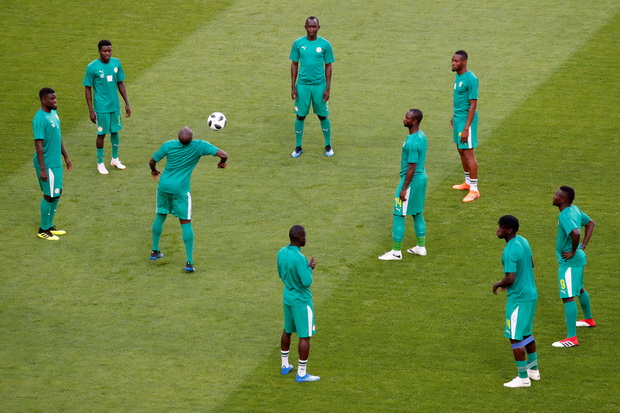 Susunan Pemain Senegal...