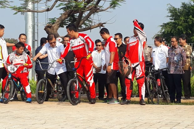 Tinjau Venue BMX, JK...