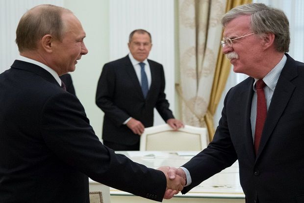 Temui Putin, Bolton...
