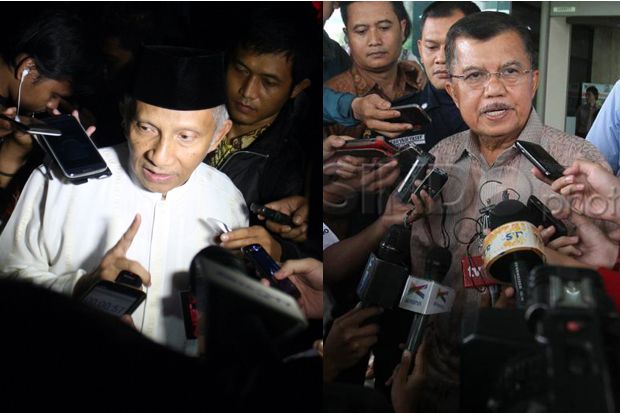 Nama JK dan Amien Rais...