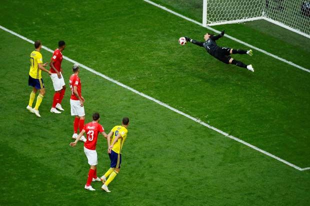 Laga Swedia vs Swiss...